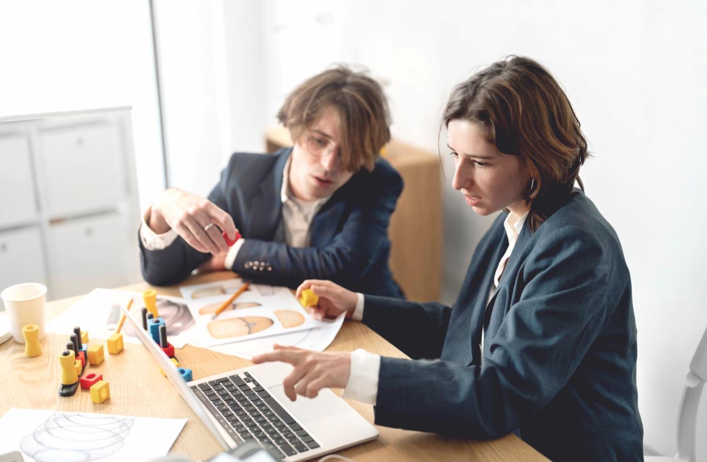 Professional reviewing long-term investment portfolio performance